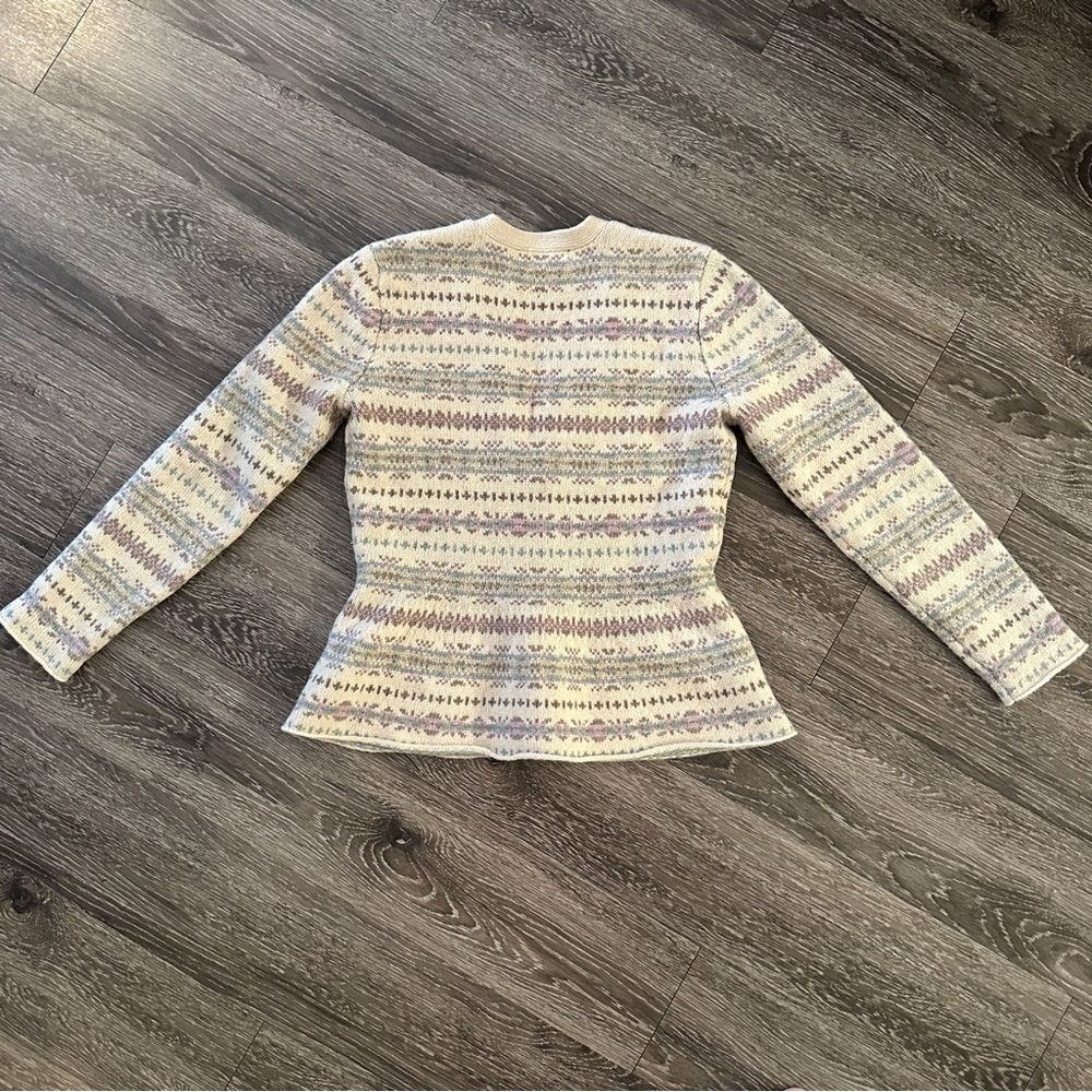 Lauren Ralph Lauren Multicolor Patterned Cardigan - Picture 6 of 7
